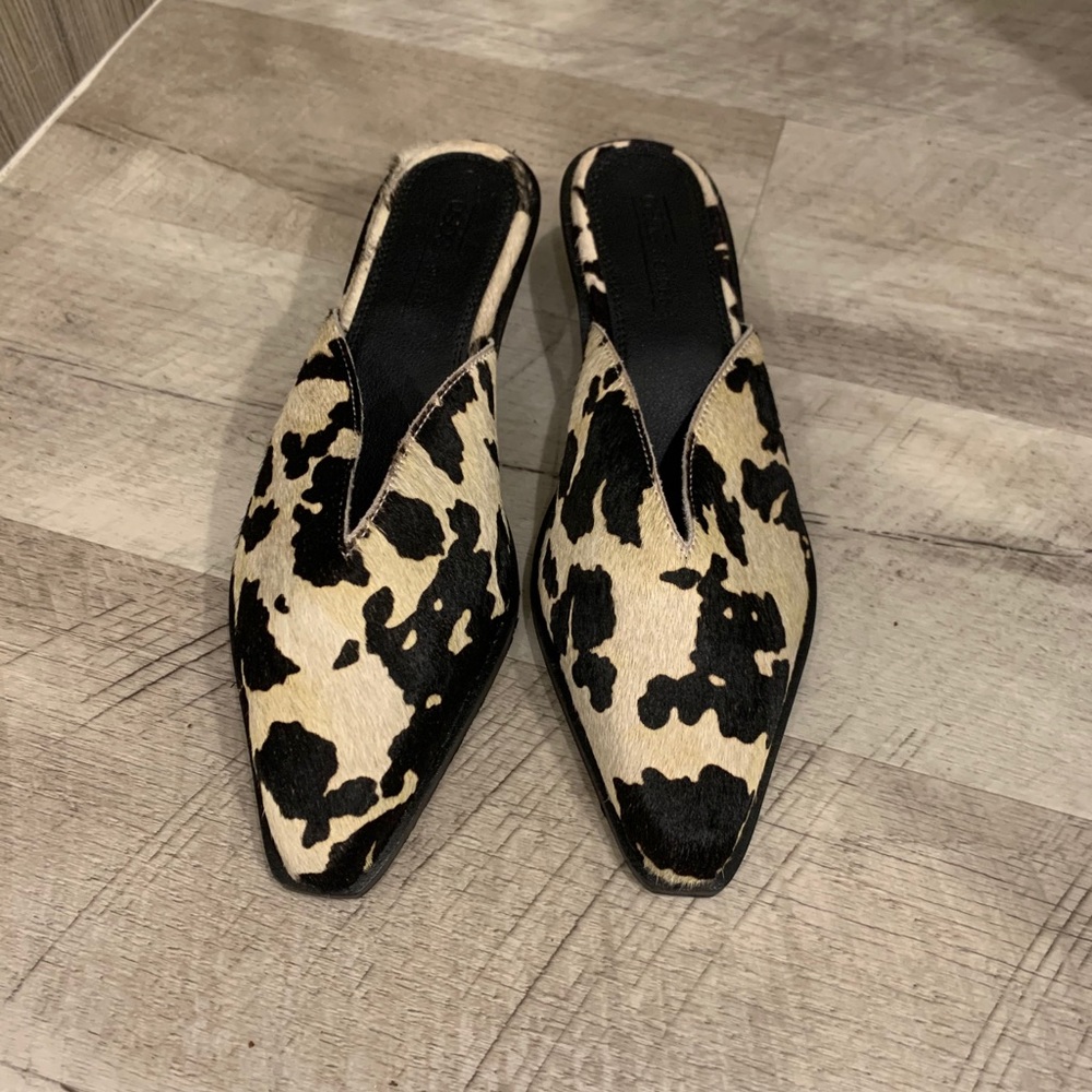 ASOS Cow-Print Flats